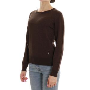 MAGLIA LUREX MARRONE